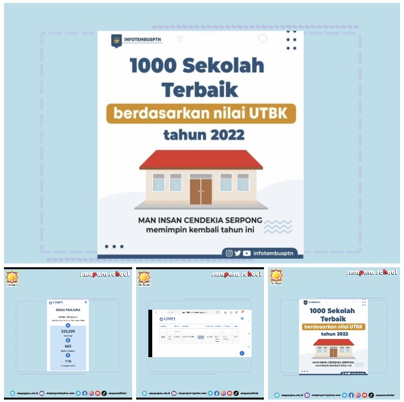 SMA PANJURA Naik 271 Peringkat UTBK dari Tahun Lalu